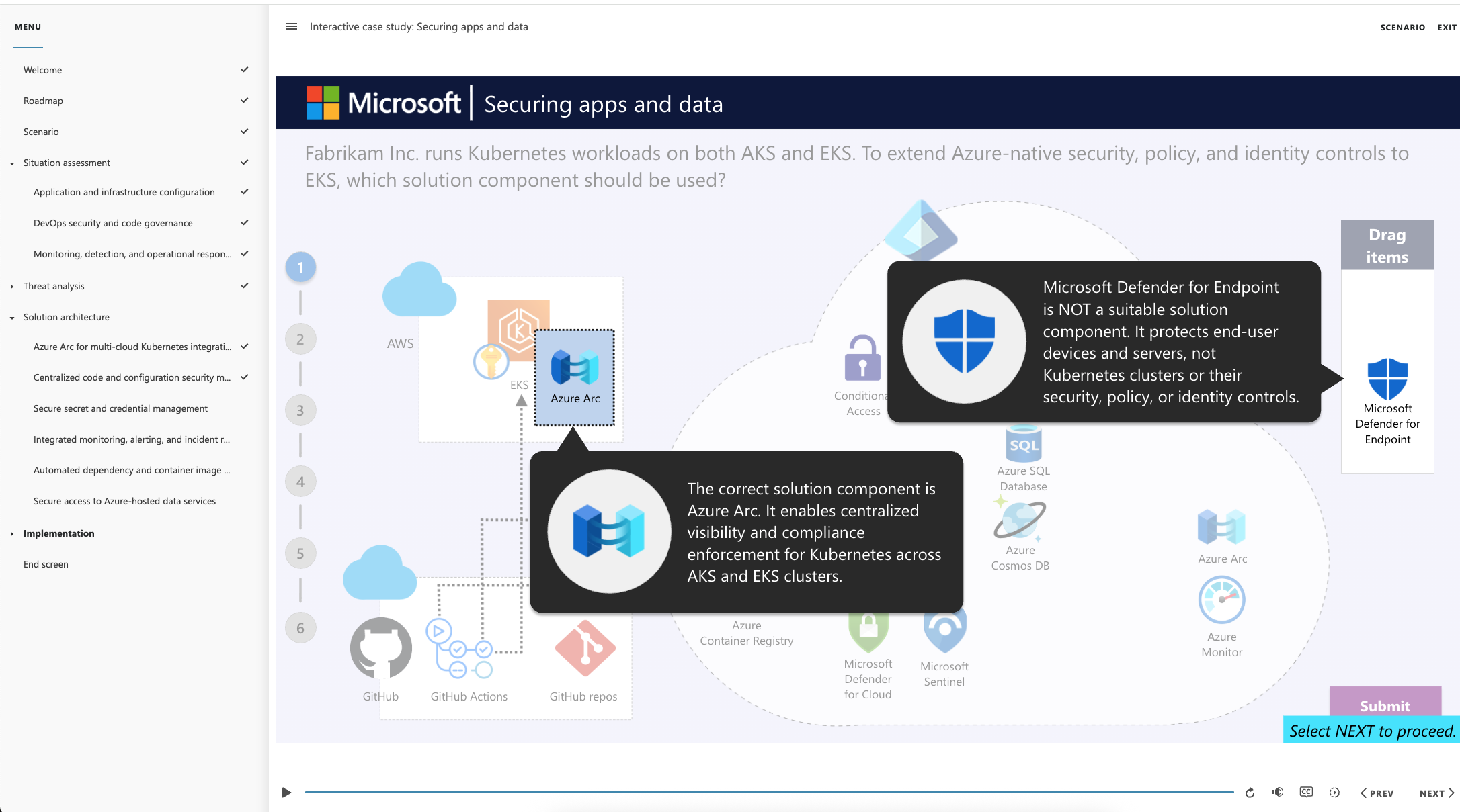 Feedback confirming Azure Arc